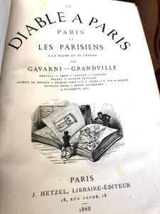 LE DIABLE A PARIS, PARIS À LA PLUME ET AU CRAYON.