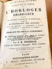 NOUVEAU MANUEL COMPLET DE L’HORLOGER RHABILLEUR . . PERSEGOL, J.E. 