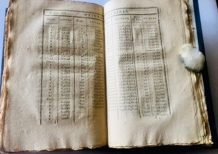 INSTRUCTION SUR LES MESURES DEDUITES DE LA GRANDEUR DE LA TERRE UNIFORMES POUR TOUTE LA REPUBLIQUE ET SUR LES CALCULS RELATIFS A LEUR DIVISION DECIMALE