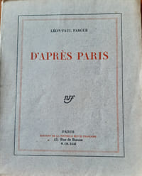 D'APRÈS PARIS.