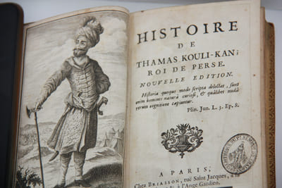 Histoire de Thamas Kouli-Kan, roi de perse, nouvelle édition, Paris (Briasson) 1743