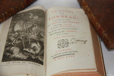 Les contes du tonneau , Henri Scheurleer à La Haye 1757 . Jonathan Swift