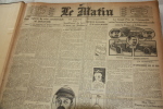 Reliure du journal quotidien LE MATIN second semestre de 1914 [1er juillet au 31 décembre]. Collectif [Maurice Bunau-Varilla]