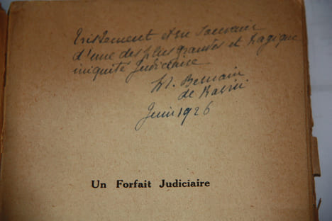 Sous la dictature de Clémenceau. Un forfait judiciaire. Le procès Paul-Meunier Judet-Bossard, Paris 1926.. Marie Bernain de Ravisi