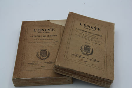 L'épopée toulousaine ou la Guerre des Albigeois . Poème en 24 chants avec des Notes historiques par M. Florentin Ducos, Toulouse / Paris 1850