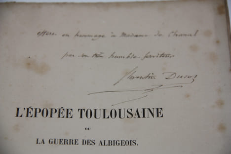 L'épopée toulousaine ou la Guerre des Albigeois . Poème en 24 chants avec des Notes historiques par M. Florentin Ducos, Toulouse / Paris 1850. ...