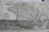 France pittoresque ou description pittoresque, topographique et statistique des départements et colonies de la France offrant en résumé pour chaque département et colonie l'Histoire, les Antiquités, la topographie, la météorologie, l'histoire naturelle, la division politique et administrative, la description générale et pittoresque du pays, le description particulière des villes, bourgs, communes et châteaux, celle des moeurs, coutumes et costumes etc... Avec des notes sur les langues, idiomes et patois, sur l'instruction publique et la démographie locale et des renseignements statistiques sur la population , l'industrie, le commerce, l'agriculture, la richesse territoriale, les impôts etc....