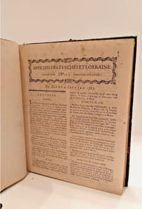 Affiches des évêchés et Lorraine du 4 janvier 1787 au 25 décembre 1788 [série discontinue]