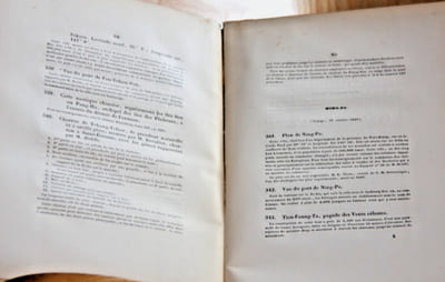 Description méthodique des produits divers recueillis dans un voyage en Chine par Isidore Hedde, délégué du Ministère de l'Agriculture et du Commerce de 1843 à 1846 et exposés par la Chambre de Commerce de Saint-Etienne aux frais de l'administration municipale de la même ville.