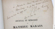 Journal et m&eacute;moires de Mathieu Marais , avocat au parlement de Paris sur la R&eacute;gence et le r&egrave;gne de Louis XV (1715-1737) publi&eacute;e pour la premi&egrave;re fois ...