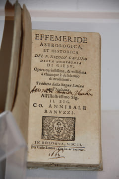 Effemeride astrologica et historica del P. Nicolo Causino della Compagnia di Giesu, opera curiosissima et utilissima à chiunque è desideroso di ...