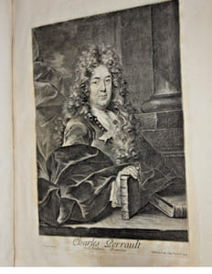 Les Hommes illustres qui ont paru en France pendant ce siècle : avec leurs portraits au naturel par Mr Perrault, deux volumes 1696 - 1700.