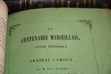 Quatre recueils factices de fascicules de Biographies marseillaises , regroupées par l'avocat Cresp.. Pierre-Philippe Cresp (1788-1869), Juriste, ...
