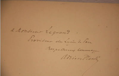  L'Université protestante du Béarn. documents inédits du XVIe siècle par Adrien Planté , Pau 1886. dédicacé par l'auteur au proviseur du lycée de Pau. Frontispice 

- Histoire de la médecine en Béarn par Henri Poque, thèse Lyon 1932 [ Dans les pièces justificattives un extrait de los fors et costumas de Béarn 1715 Rubrica deus Medecins et ipoticaires]

- Textes additionnels aux Anciens fors de Béarn par J. Brissaud et P. Rogé, Toulouse 1905