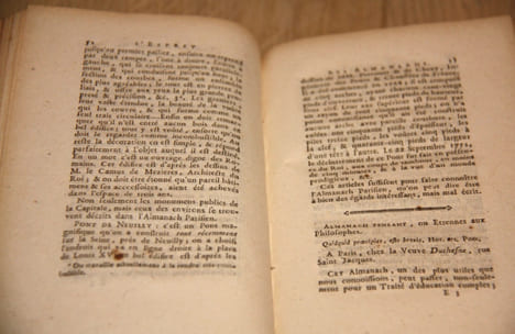 L'Esprit des Almanachs : analyse critique et raisonnée de tous les Almanachs tant anciens que modernes. Le Camus de Mézières
