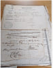 Petit contrat de remplacement , comprenant un contrat de recherche avec un charg&eacute; d’affaires lyonnais, l’acte administratif de remplacement et le ...