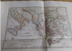 Voyage du jeune Anacharsis en Gr&egrave;ce par l’abb&eacute; Barth&eacute;l&eacute;my, nouvelle &eacute;dition avec figures et atlas in-4, Paris, Ledoux , imprim&eacute; par Marchand de ...