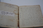 
Rarissime manuscrit périple de Mireille Claris-Rouvier du 1er au 5 août 1914. Mireille Claris-Rouvier