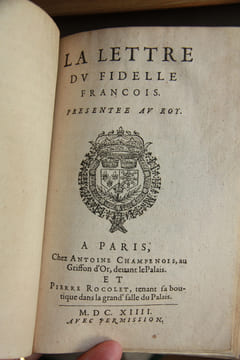 Recueil factice de vingt-six pamphlets de l'année 1614 , imprimés par divers à Paris.. Divers