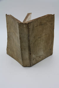 L'Harmonie Chronologique des Histoires de la Quatriesme Monarchie, selon l'ordre des années, ensemble l'Estat de L'Eglise. la disposition & ordre se verra au long en l'Epistre de ce livre. Dédié à Monseigneur de Mauvissière.Par M. Pierre Poisson, sieur de la Bodinière, Conseiller au Présidial d'Angers, avec Tables fort amples en chacune des deux parties de cest oeuvre, tant chronologiques que de matières et hommes célèbres. 
Paris, Thomas Périer, 1587. 