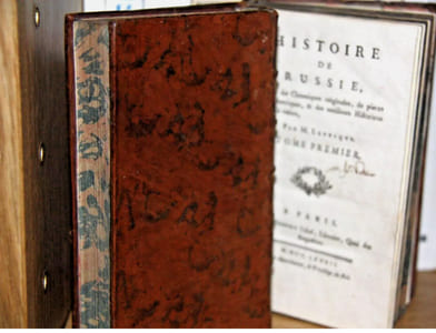 Histoire de Russie, tirée des chroniques originales, de pièces authentiques et des meilleurs historiens de la nation par M. Lévêque, Paris 1782