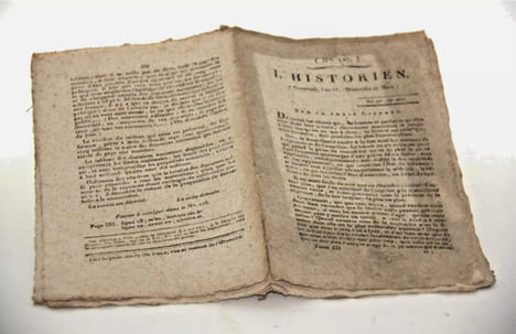 L'HISTORIEN n° 127 , 7 germinal an IV [27 mars 1796]. 
Pierre-Samuel Dupont de Nemours