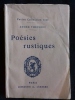 Poésies rustiques. André Theuriet