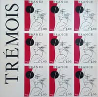 Trémois  Musée postal  Paris 16 septembre  2 octobre 1977