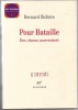 Pour Bataille  Etre chance souveraineté. Bernard Sichère