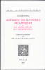 Méditations sur le cantique des cantiques et les douces extases de lâme spirituelle. Claude Hopil