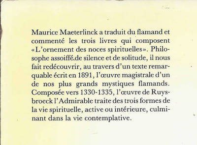 Lornement des noces spirituelles