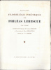 Nouveau florilège poétique de Philéas Lebesgue (vers et prose). Philéas Lebesgue