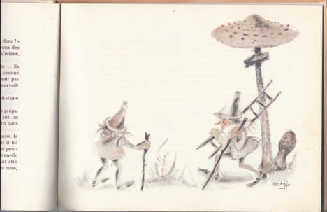La fée de Brocéliande. Texte et illustrations de Matéja