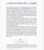 La découverte de la terre  Conférence nationale des Académies des Sciences Lettres et Arts. Sous la direction de Michel Woronoff