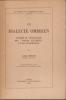 Le dialecte ombrien  Lexique du vocabulaire des «tables eugubines» et des inscriptions. Alfred Ernout