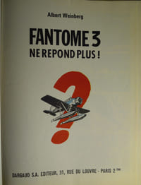 Dan Cooper Fantôme 3 ne répond plus! - Une histoire du journal Tintin