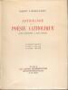 Anthologie de la poésie catholique (des origines à nos jours). Robert Vallery-Radot  Entièrement refondue et mise à jour par Jacques Artaud