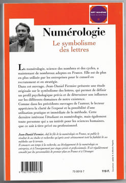 Numérologie  Le symbolisme des lettres. Jean-Daniel Fermier