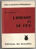 L'enfant et le jeu. Jean Château