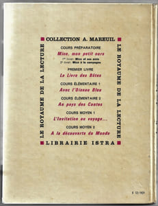 Le livre des bêtes - Les unes gentilles les autres pas - Premier livre de lecture courante