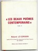 Les beaux poèmes contemporains - Tome IV. Roland Le Cordier