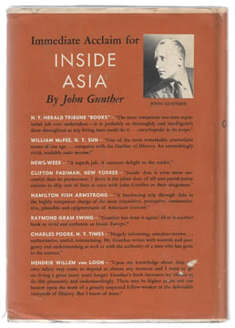 Inside Asia. John Gunther