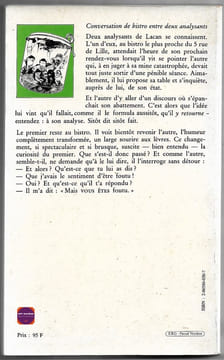 132 bons mots avec Jacques Lacan. Jean allouch