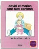 David et Marion sont bien contents - Cécile et les cartons. Collectif