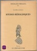Miscellanea heraldica II : Etudes héraldiques. Louis Bouly de Lesdain