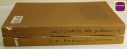 Résultats idées problèmes (2 volumes). Sigmund Freud