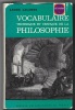 Vocabulaire technique et critique de la philosophie. André Lalande