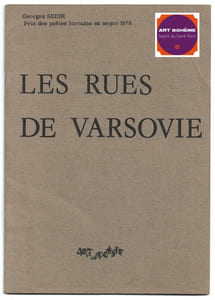 Les rues de Varsovie