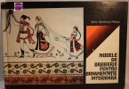 Modèle de broderie Pentru ornamentatie interioara. Elvira Zamfirescu-Talianu