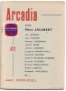 Arcadia n°41 - Revue de la poésie française. Collectif